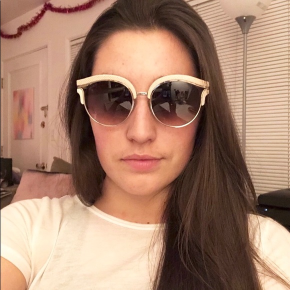 Jimmy Choo | Rounded LASH/S Sunglasses - Picture 6 of 8